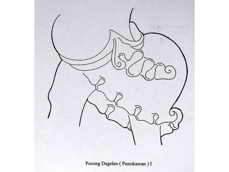 panakawan, dagelan i-loincloth-waist sash
